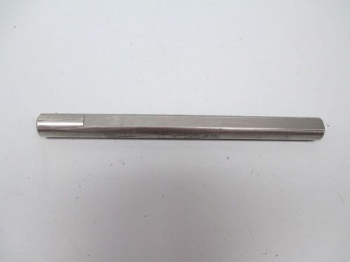 New anderson machine 39-0523 stainless steel shaft 7-3/8x5/8in d268992 for sale