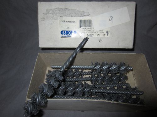 Osborn 56013 3/4&#034; abrasive tube brush 80 grit - box of 9 for sale