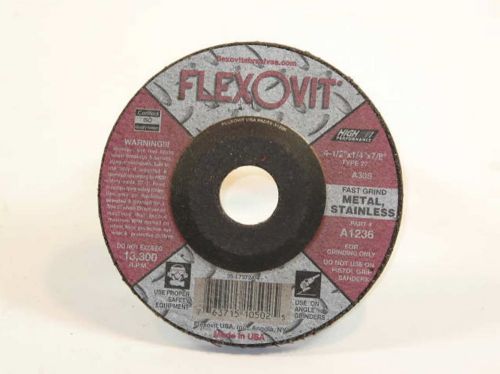 1 Lot of 23 - FlexOvit 4.5&#034;x1/8&#034;x7/8&#034; A30S fast grinding wheel  pt# A1236 (#355)