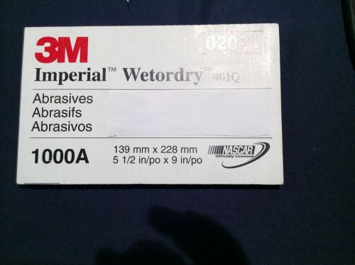 3m imperial wetordry 401Q 50 sheet 1000A