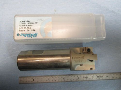 NEW INGERSOLL 12J1B1581 R01 FACE - END MILL 1 1/4 DIA SHANK COOLANT THRU TOOLING