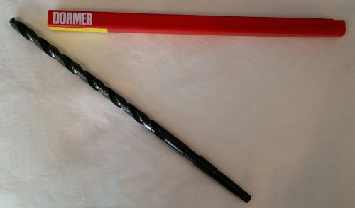 DORMER A345, High Speed Steel #1 Morse Taper, Black Oxide, 11.0mm