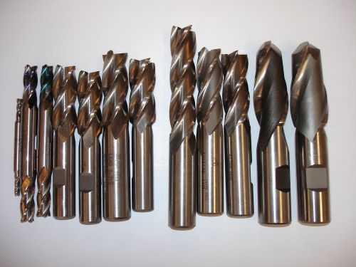 End mills hss 12 pieces for sale