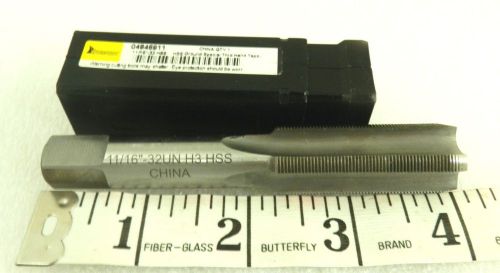 Interstate #04846911 hand tap, 11/16-32 thread size, 3b fit, 4-flute ~ (up11a) for sale