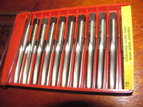LOT OF 11 BRAND NEW 5/16-24 TAPS , H1 , BOTTOMING HANDTAPS, THREADWELL