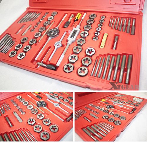 76pc hexagon tool  tap and die sae standard  mm metric high alloy steel set for sale
