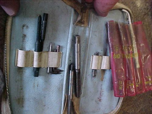 F1 RARE Red Cross Tooth Ache outfit tweezers grabber with tap and die tools