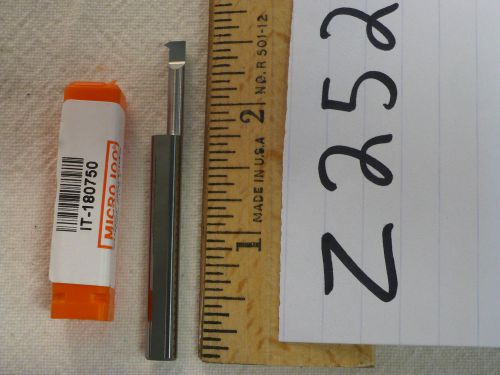 1 new micro 100 solid carbide threading boring bar.   it-180750  {z252} for sale