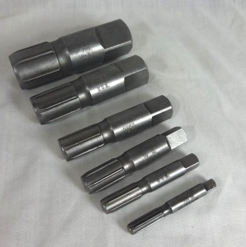 Rigid  883 pipe extractor 6 piece set 35685 screw size 1/8&#034; - 1&#034; 095691356857 for sale
