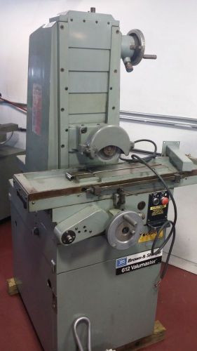 BROWN &amp; SHARPE 612 VALUEMASTER SURFACE GRINDER WITH 6&#034; X 12&#034;