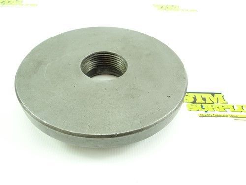 8&#034; diameter face plate w 2-1/4&#034;-8 threaded mount for sale