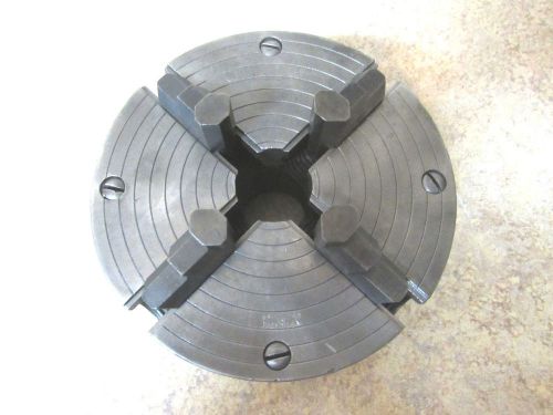 6&#034; craftsman 4 jaw independent metal lathe chuck 1-1/2&#034;-8 south bend logan for sale