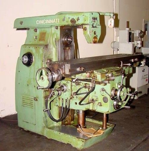 65.25&#034; tbl 10hp spdl cincinnati 310-14 horizontal mill, 14&#034; x 65&#034; tbl, independe for sale