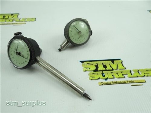 PAIR OF MAHR FEDERAL PRECISION DIAL INDICATORS .0005&#034; .00025&#034; GRADS