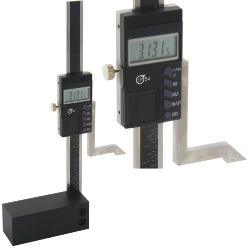 Magnetic base 6&#034; digital electronic scale height gage for sale