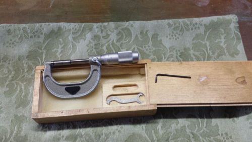 Machinists Tools: Calipers Made in Poland in Original Box 1&#034; / 2&#034;