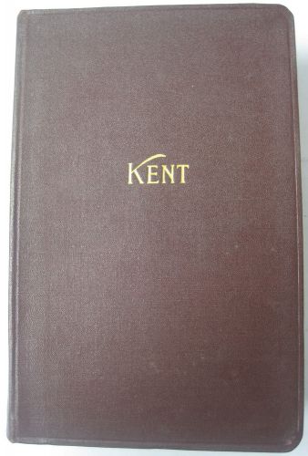 1937 Kent&#039;s Mechanical Engineers&#039; Handbook--11th Edition R. T. Kent