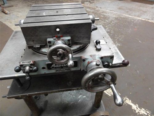 NICE Advance Rotary Table 11&#034; x 11&#034; T-Slotted Table, machining, mill, drill