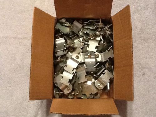 NEW LOT OF 100 T&amp;B 3/4 RIGID/IMC UNIVERSAL CHANNEL CLAMP PIPE AND 1&#034; OD TUBING