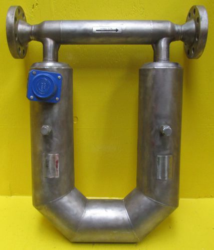 Did not pass calibration micro motion cmf200m419pu 2&#034; 9-wire coriolis flow meter for sale