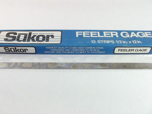 (CS-414-13)  SUKOR FEELER GAUGE F-13 .013&#034;