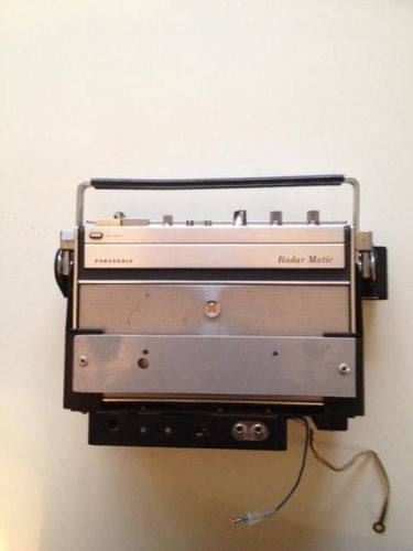 Vintage panasonic rf-880 radar matic 3 band radio am/fm/mb w locking car bracket for sale