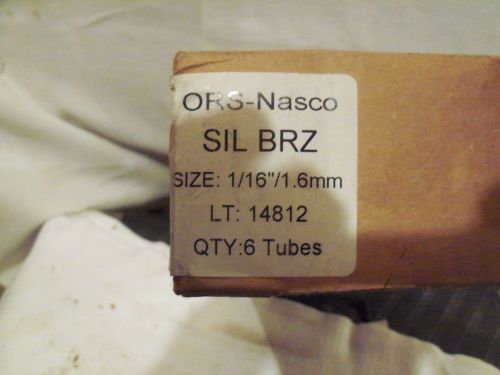 Welding rods anchor brand  silbrz 1/16 for sale