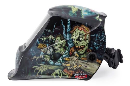 Lincoln viking zombie welding helmet 3350 series tig mig stick k4158-2 for sale