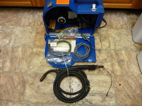 Miller s-32p voltage sensing suitcase wire feed mig flux or gas shielding welder for sale