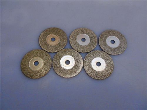 New 6PC ?20 Mini Diamond Cutting Discs Fit Rotary Tool Cut Off MO US