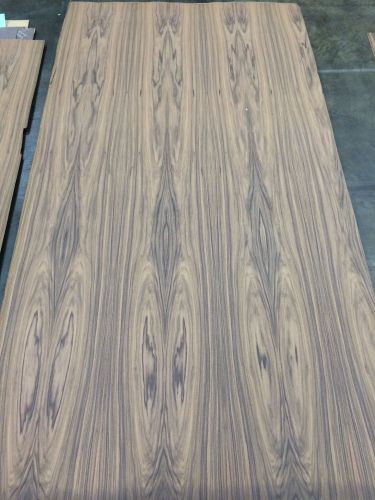 Wood Veneer Rosewood 48x93 1pc total 10mil glue paper backer &#034;EXOTIC&#034; Skid 548