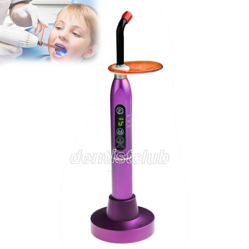 Hot sale dental new metal handle device big power led curing light purple color for sale