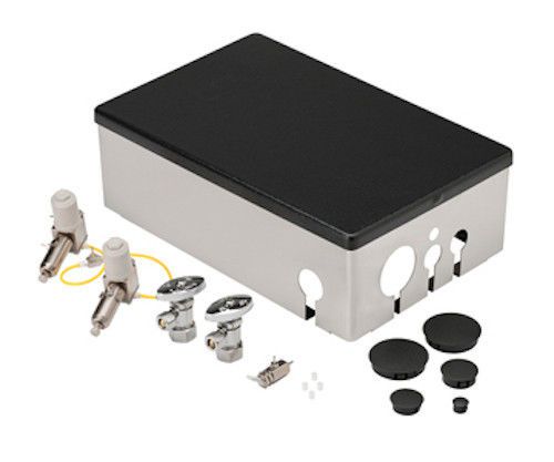 Dci economy junction box utility center w frame &amp; cover for dental delivery for sale