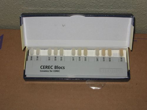 Cerec Blocs Shade Guide Tool