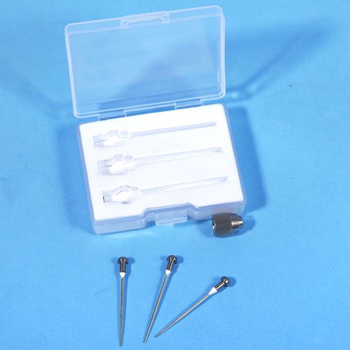 3 Dental Obturation Needles Tips for Percha Gutta Gun Endo System