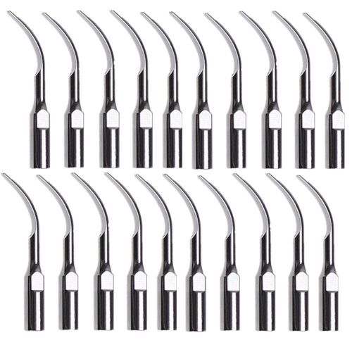 20pc dental ultrasonic perio scaling tip for satelec dte handpiece scaler gd2 for sale