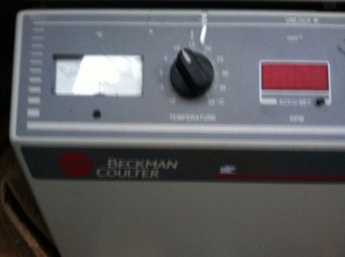 Beckman coulter allegra-6 centrifuge &amp; rotor buckets inserts / warranty for sale