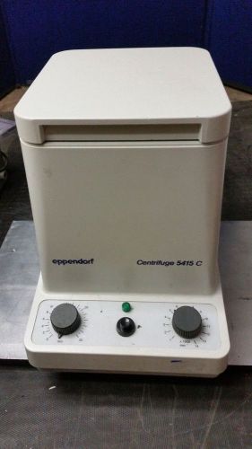 Eppendorf 5415C Centrifuge with 18 Slot Rotor Tested And Working