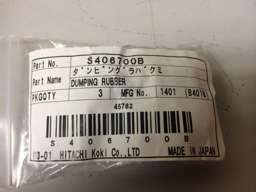 Part No. S406700B Damping Rubber Assy