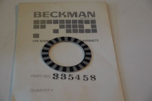 NEW BECKMAN COULTER OVERSPEED DISK 335458 ROTOR REPAIR