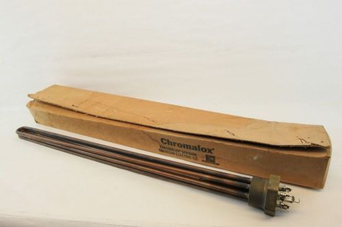 Pd407-11 chromalox screwplug immersion heater 161-048381-001 mt for sale