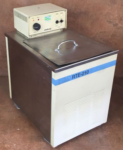 Neslab endocal RTE-210 Laboratory Water Bath * Recirculator * Heat Only * Tested