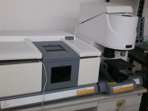 Varian 3100 ft-ir excalibur series varian 600 uma ft-ir microscope for sale