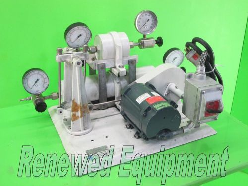 Parr instruments model 3911eg hydrogenation apparatus #5 for sale