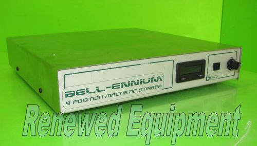 Bellco bell-ennium 9-position 7785-d9000 magnetic stirrer #2 *parts* for sale