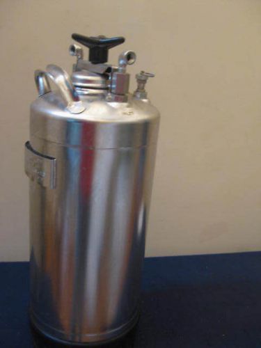 Alloy Products Corp. Stainless Steel 20L Pressure Vessel, 100PSI, 250F MAX