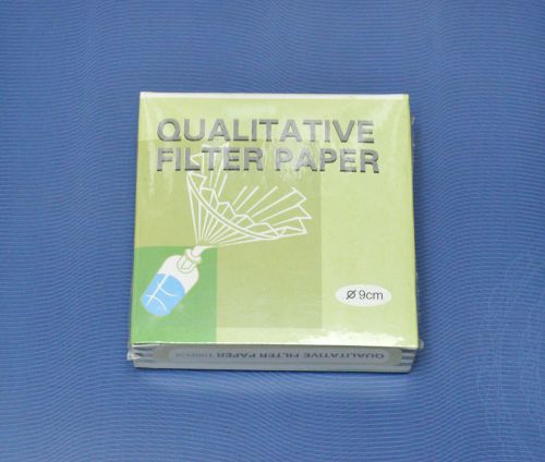 QUALITATIVE FILTER PAPER 9 cm 9cm 200 DISCS FAST Laboratory LAB solution filter