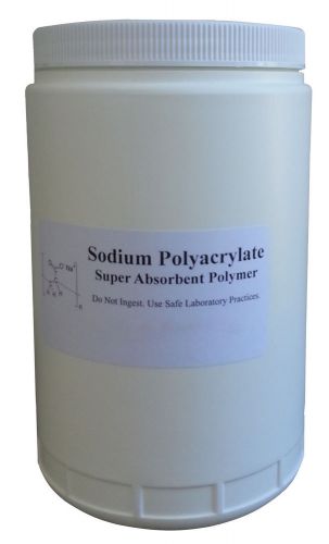 Sodium Polyacrylate Super Absorbent Polymer 1 Pound