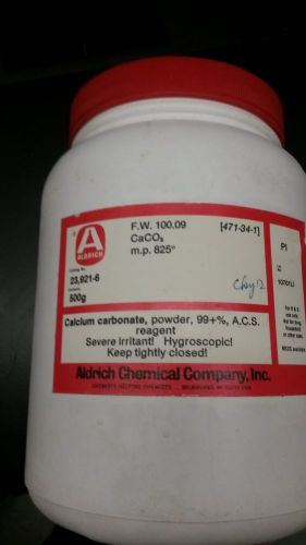 Calcium Carbonate, ACS, 99%, Sigma aldrich ~500g