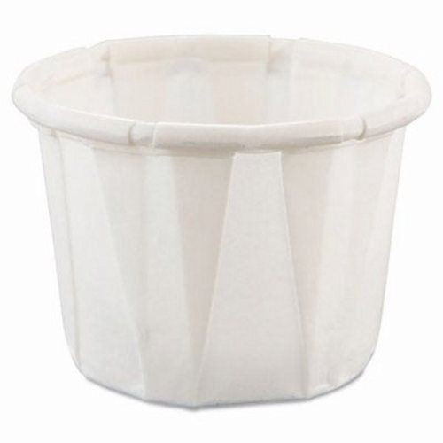 Solo Cup Company Treated Paper Souffle Cups, 1/2oz, White, 250 per Bag (SCC050)